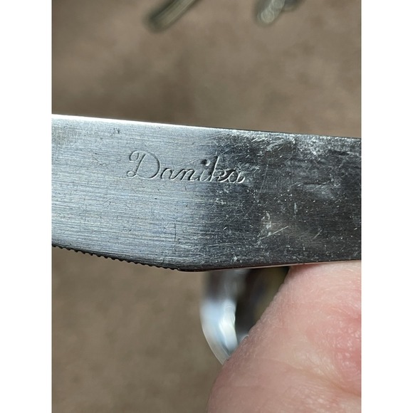 17 Bundle Lot Misc Silverware Spoons Fork Knives Stainless Steel Various - Picture 6 of 8